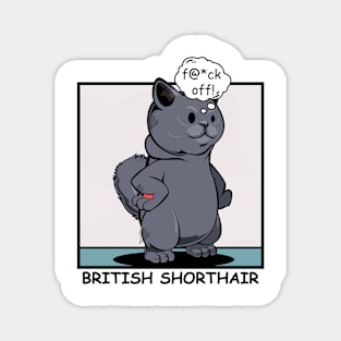 British Shorthair Cat Magnet