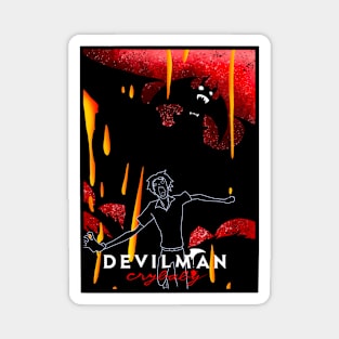 Akira X Devilman Magnet