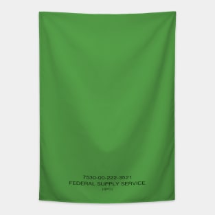 Army Green Notebook Tapestry