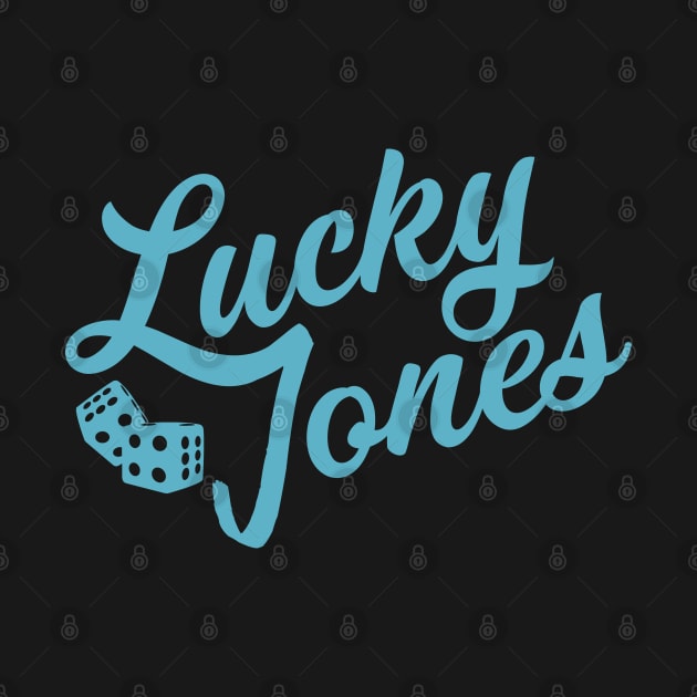 Lucky Jones Blue Dice by ShredBeard