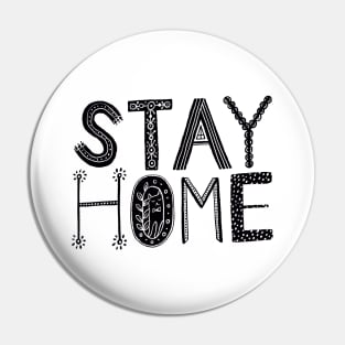 Stay home Pin