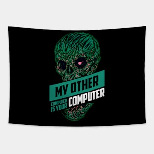 IT Cyber Security Computer Hacker Expert My other Computer Tapestry