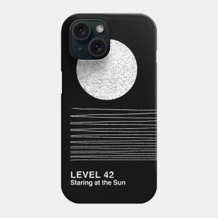 Level 42 / Minimalist Graphic Artwork Design Phone Case