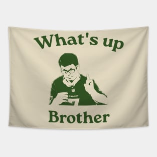 What's up brother sketch meme, Funny Meme, Sketch streamer Tapestry