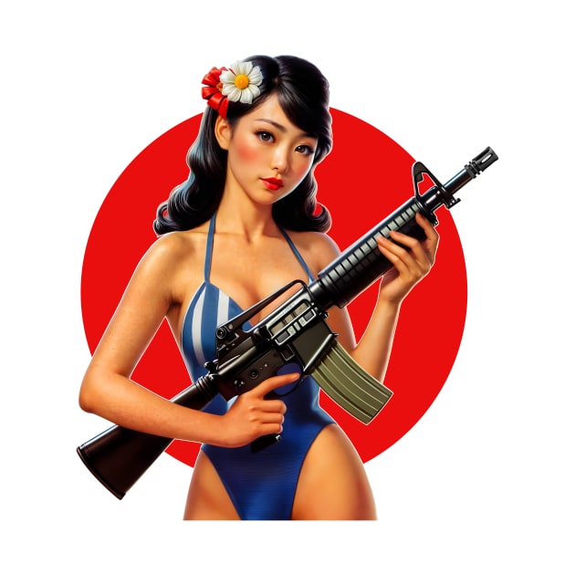 Pinup Girl by Rawlifegraphic