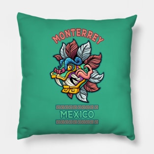 Monterrey Mexico Pillow