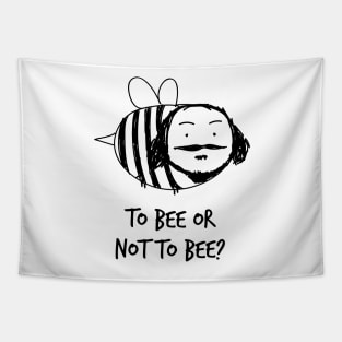 Moustache Bee Tapestry