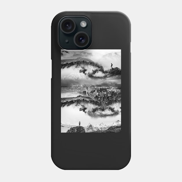 Lost city of Black Oz Phone Case by stohitro