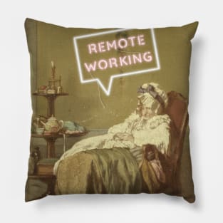 Remote working Pillow