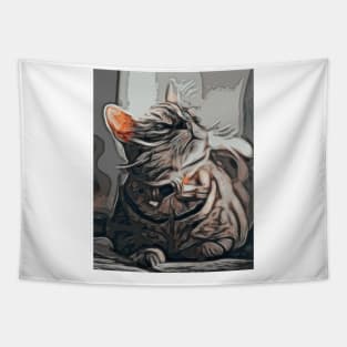 Cutie cat Tapestry