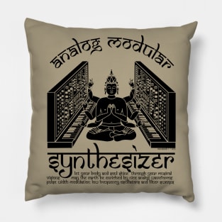 Synthesizer God for Electronic Musician Pillow