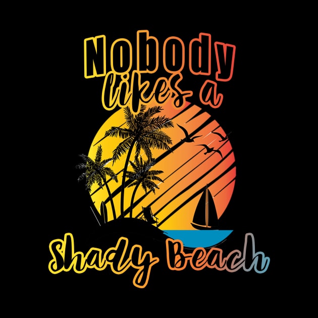 Nobody likes a shady beach by mizocrow