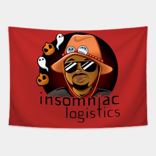 Halloween Logistics Tapestry