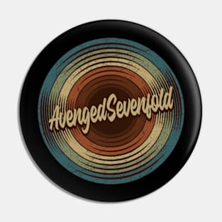 Avenged Sevenfold Vintage Vinyl Pin