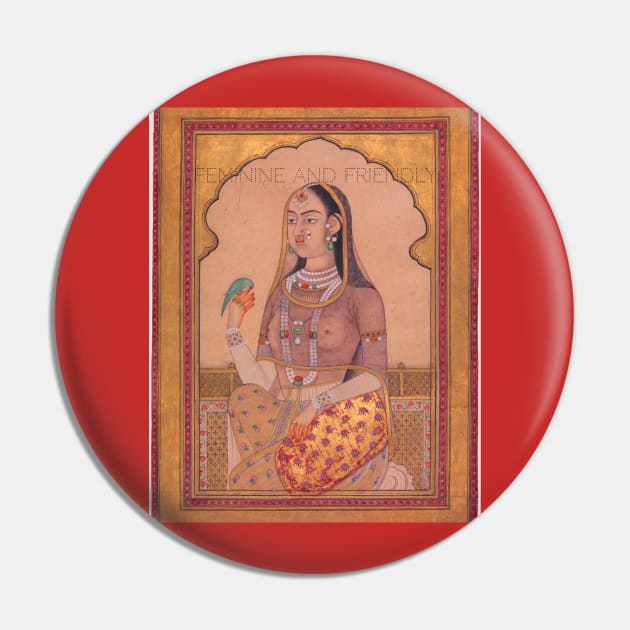 Feminine and Friendly Indian Princess Pin by WonderfuleighDone