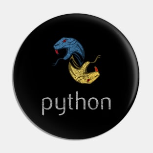 Python Programming Snakeheads Pin