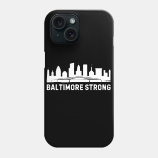 USA Maryland Baltimore Bridge Strong Phone Case