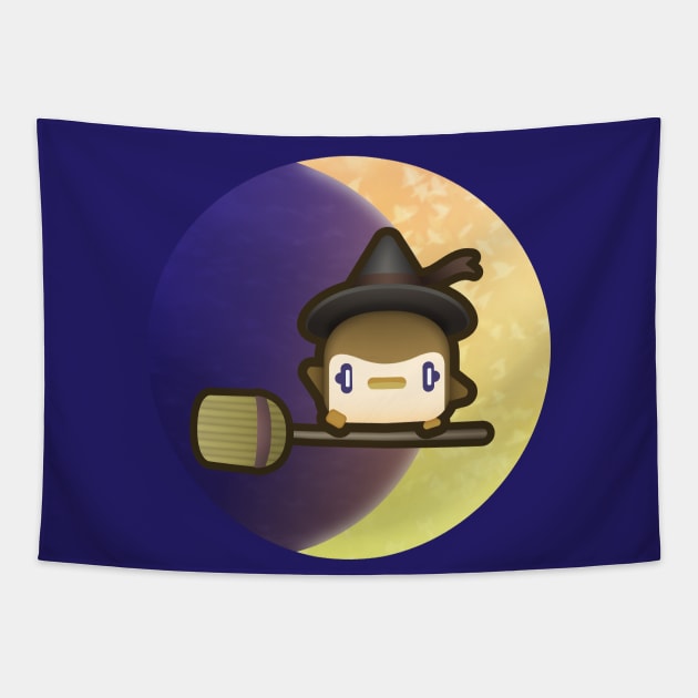 P.B. Bonbon - Halloween Witch Costume Tapestry by Designeroos