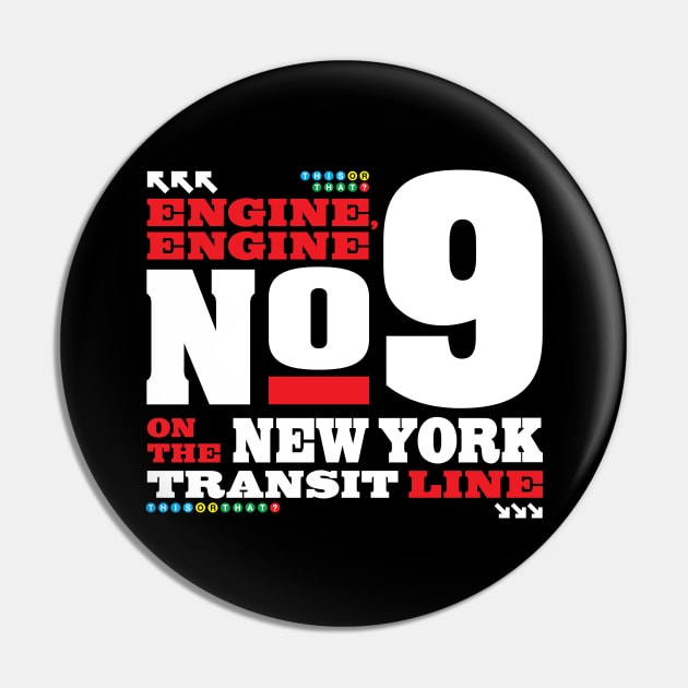 Engine, Engine No.9 Pin by DIGABLETEEZ