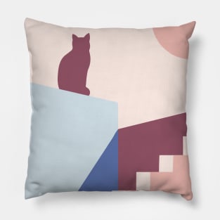 Boho travel art #1 Pillow