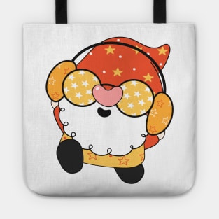 summer Retro vintage Groovy Gnome with cute funny and cheerful character that is going to have the smiles on your face. Tote