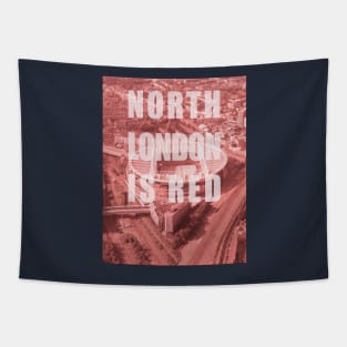 North London Is Red Tapestry