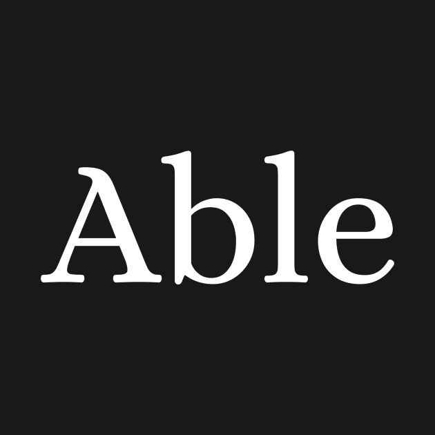 Able by Des