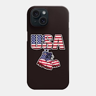 God bless America the land of the free Phone Case