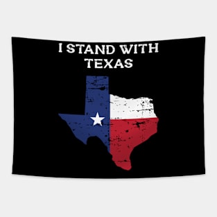 I Stand With Texas Flag USA State of Texas Tapestry