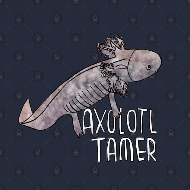 Axoltl Keeper, Axolotl Tamer by badlydrawnbabe