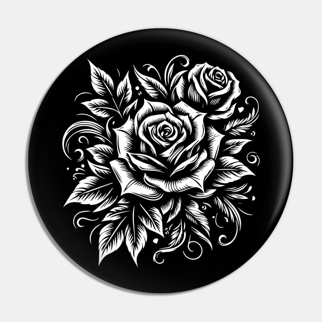 roses art tattoo Pin by lkn