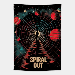 Spiral out version 3 Tapestry