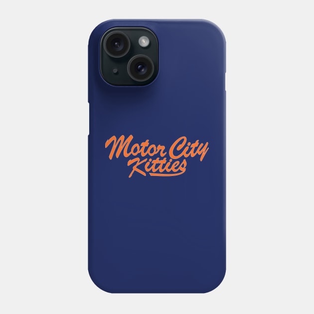 Motor City Kitties Phone Case by Nagorniak