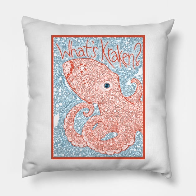 What's Kraken? Pillow by sbyrd95