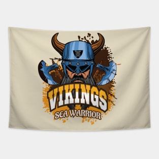 Valhalla Viking Norse Warrior Tapestry