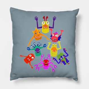 Finger Monsters Pillow