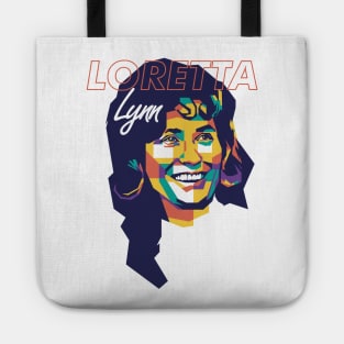 loretta lynn wpap style Tote