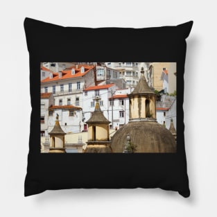 Jardim da Magna, old town, Coimbra, Portugal, city, domes, garden, park Pillow