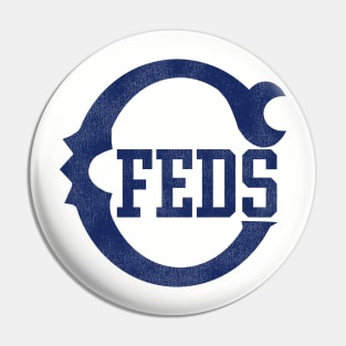 Defunct Chicago Federals Feds Baseball Team Pin