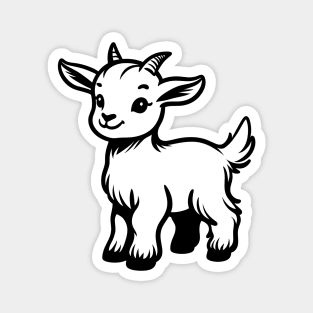 Cute Goat Magnet