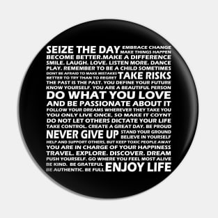 Do what you love - Life manifesto Pin