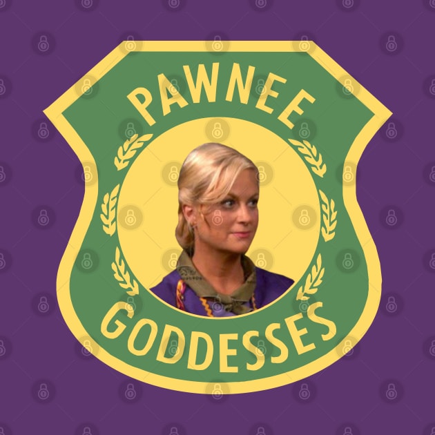 Pawnee Goddesses Freaking Awesome Leslie Knope by PeakedNThe90s