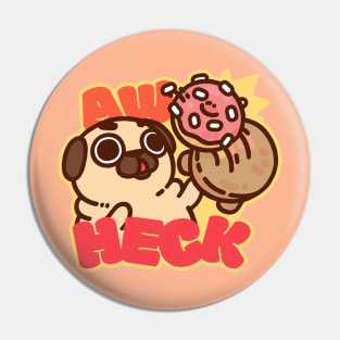 Aw Heck! Puglie Pin