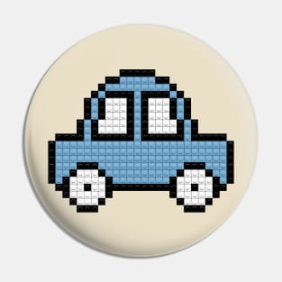 Pixel Lego Car Pin