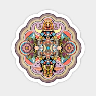 God Oracle Mandala Magnet