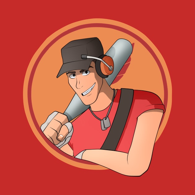 RED! Scout by Cassidythehedgehog1