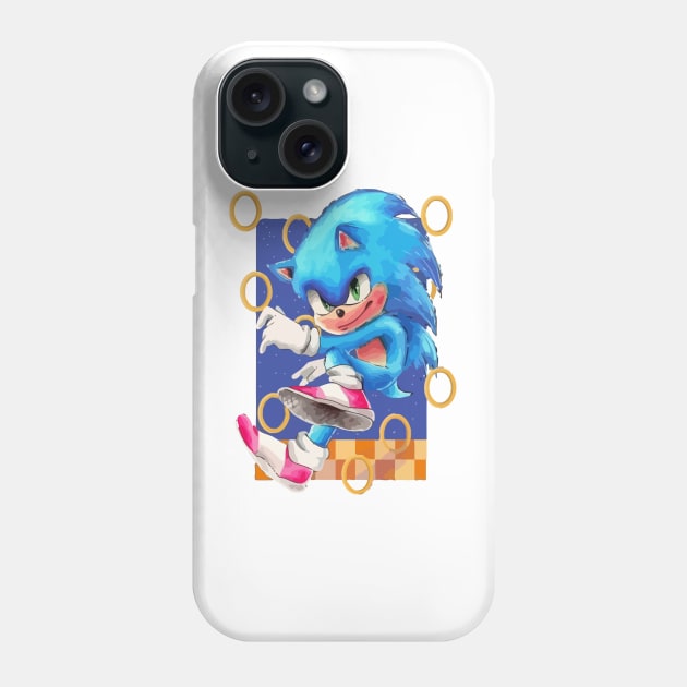 sonic Phone Case by komplenan