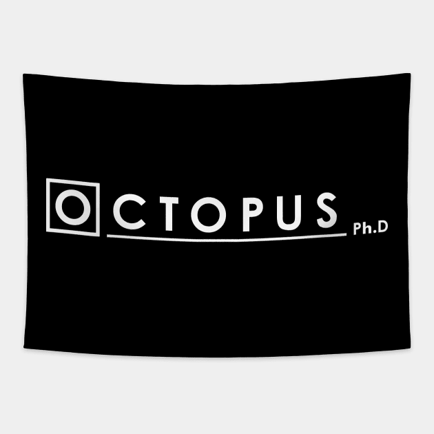 Octopus PhD Tapestry by inkonfiremx