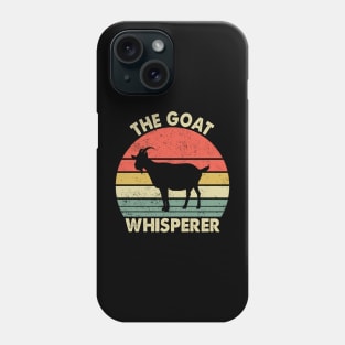 The Goat Whisperer Funny Goat Lover Farmer Phone Case