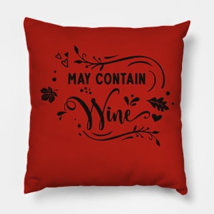May Contain Wine Pillow